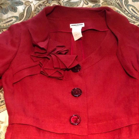 🌸Host Pick🌸 Sonia Rykiel Paris Linen Jacket - Picture 2 of 7